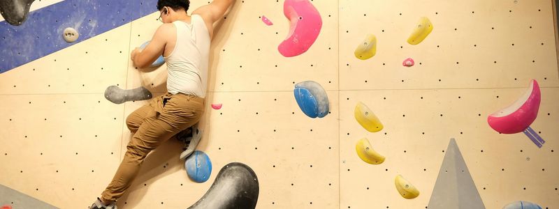 A person holding a challenging balance pose.